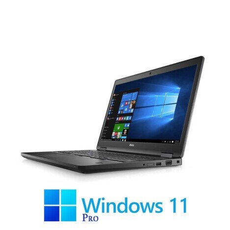 Laptopuri Dell Latitude 5590, Quad Core i5-8250U, 512GB SSD, Full HD, Win 11 Pro